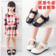 童鞋一件代发2016春秋女童皮鞋真皮韩版儿童鞋公主童单鞋批发2581