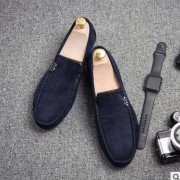 2016秋冬季新款豆豆鞋男英伦懒人磨砂韩版休闲鞋驾车男士单鞋潮人