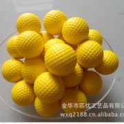 （厂家直销）专业生产PU高尔夫球 PU高尔夫l练习球