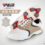 高尔夫球鞋 男 头层牛皮活动钉鞋子 防水球鞋 PGM品牌 厂家直销