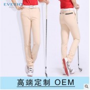秋冬季高尔夫裤子休闲运动高尔夫服装速干透气排汗女士长裤球裤子