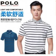 Polo高尔夫球服 男士 短袖t恤 Golf 运动服装 横条纹款