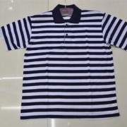 Polo高尔夫球服 男士 短袖t恤 Golf 运动服装 横条纹款定做订制