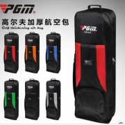 PGM品牌 高尔夫航空包 加厚型双层飞机包 带滑轮 高尔夫球包