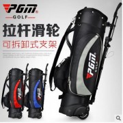 新款 PGM品牌 高尔夫支架球包 高尔夫球包 可装13支 带滑轮