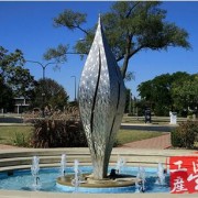 供应不锈钢城市广场雕塑 园林景观装饰工程 大型落地摆件制作