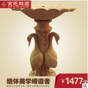 人造砂岩喷泉雕塑水景摆件定制沙岩别墅园林流水庭院天鹅喷泉