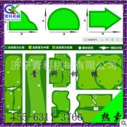 现场施工高尔夫人工果岭 青科人造果岭 品质保证 仿真果岭