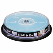 藍光 6X BD-R 25GB 10片桶 E-MDI039