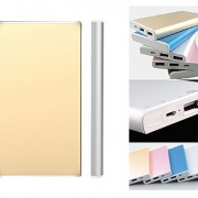 鋁合金雙USB行動電源-足量8000mAH