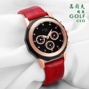 GOLF CEO高爾夫總裁 G6051女士石英錶