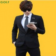 GOLF 新款男装批发代理 韩版修身小西服G8805